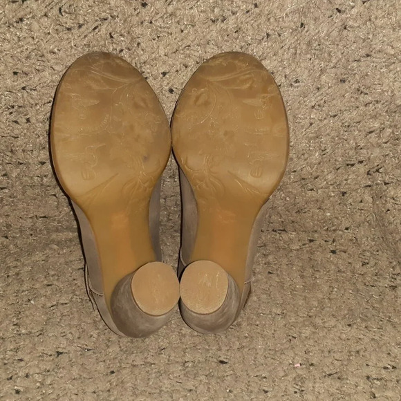 EL NATURALISTA-COLIBRI NF 60-Taupe/Plume Leather Mary Jane-Spool Heel-Sz 38-EX - Picture 8 of 8